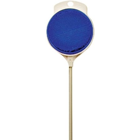 HY-KO Driveway Marker, Fiberglass Post, Blue Reflector DM300B48